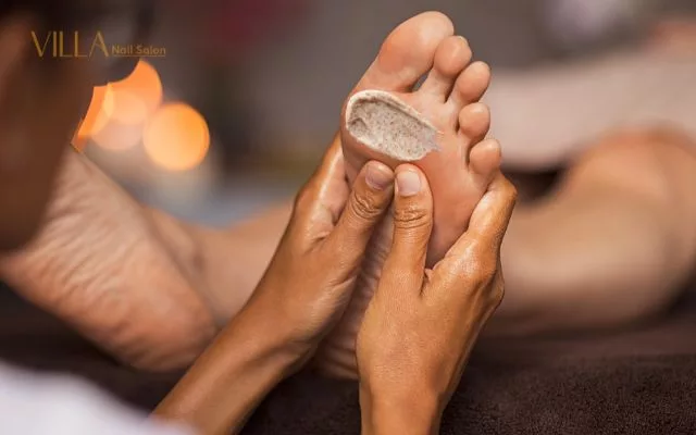 When Is Exfoliation Performed During A Pedicure?