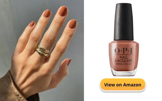 Chocolate Moose nail color for olive skin