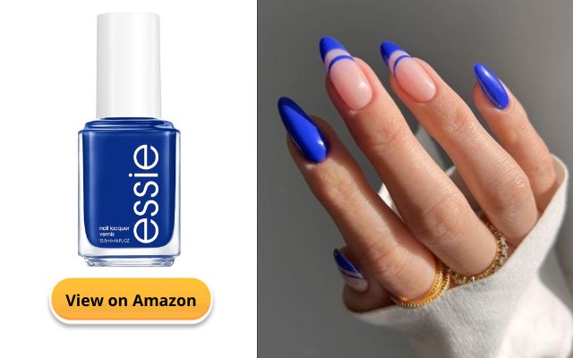 Cobalt Blue Nail Polish Colors For Tan Skin