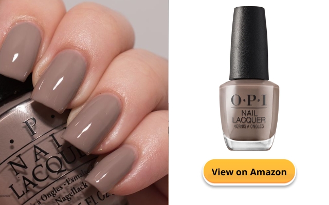 Taupe nail color for olive skin