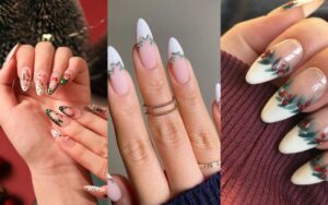 Best 10 White Christmas Nails Designs